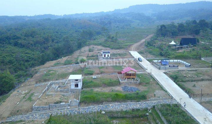 Tanah  kavling di Jonggol vilage jalur puncak 2 view pegunungan 1