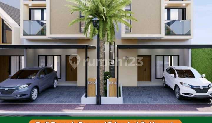Rumah Cantik dan Mewah Dalam Cluster Elit One Gate System di Ciracas Jakarta Timur