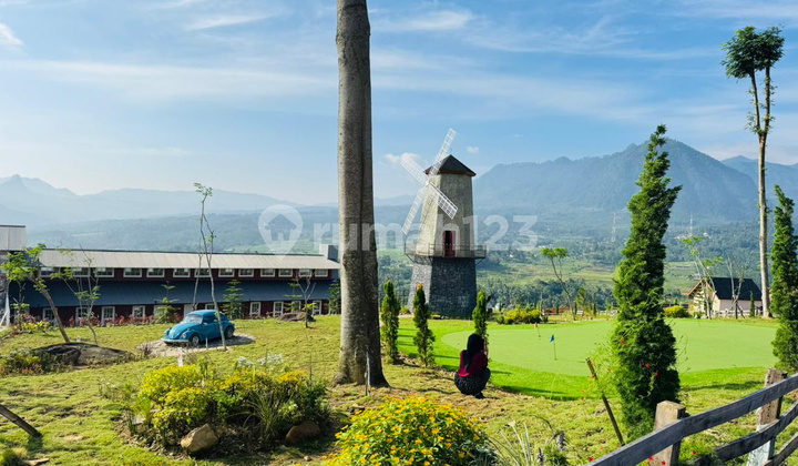 Plot of Land Suitable for Villa or Farming 90 Minutes from Jakarta