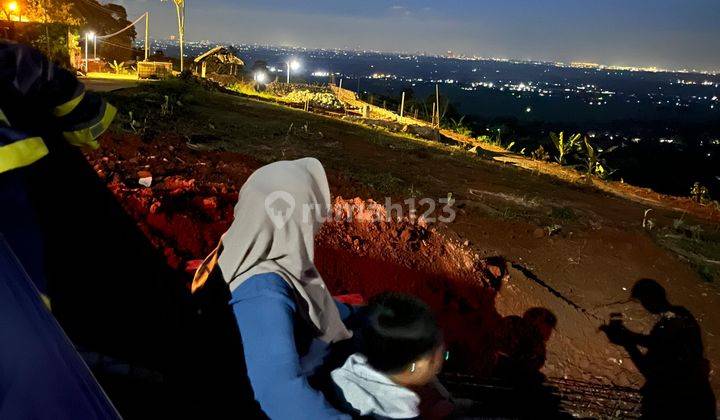 Tanah Murah Bogor Timur Zona Kuning View Citylight Pegunungan  1