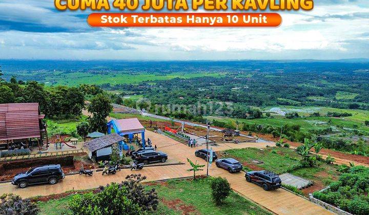 Tanah Kavling Siap Bangun View Gunung City Ligh Zona Kuning Cariu 1