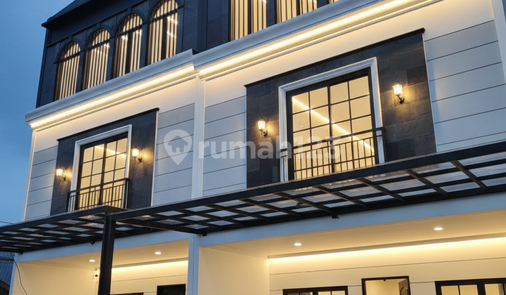 Rumah Mewah Tanjung Barat Jakarta Selatan Full Bata Merah