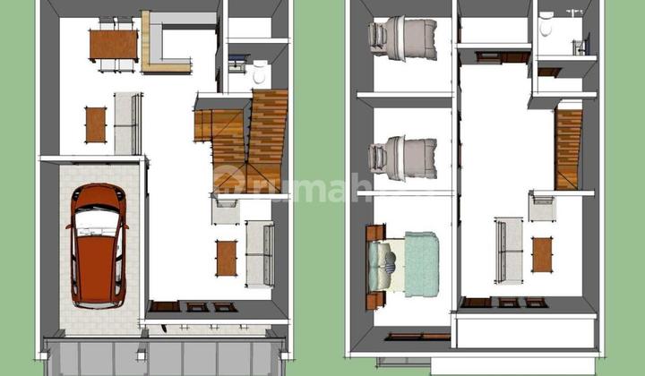 Rumah MURAH 2,5 Lantai di Cipayung, Jakarta Timur 2