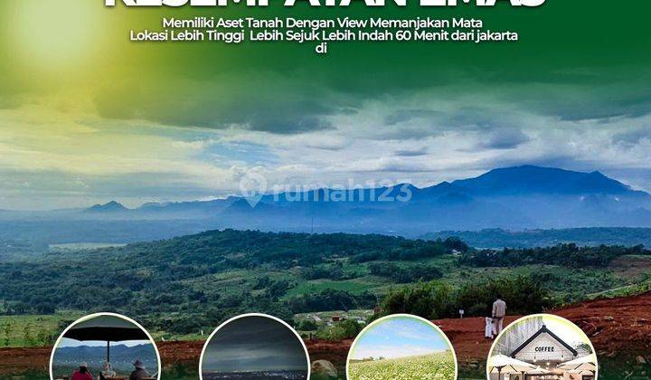 Tanah Murah Cariu Wisata View City Lake Mountain Negeri Atas Awan 2