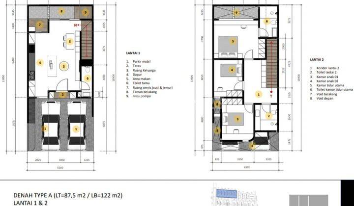 Rumah 2 Lantai Baru Semi Furnished di Jatibening, Bekasi 2