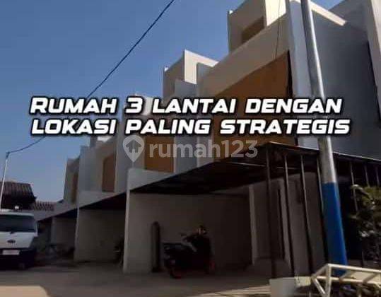 Rumah 2 Lantai Baru SHM Strategis di Bintara Bekasi 2