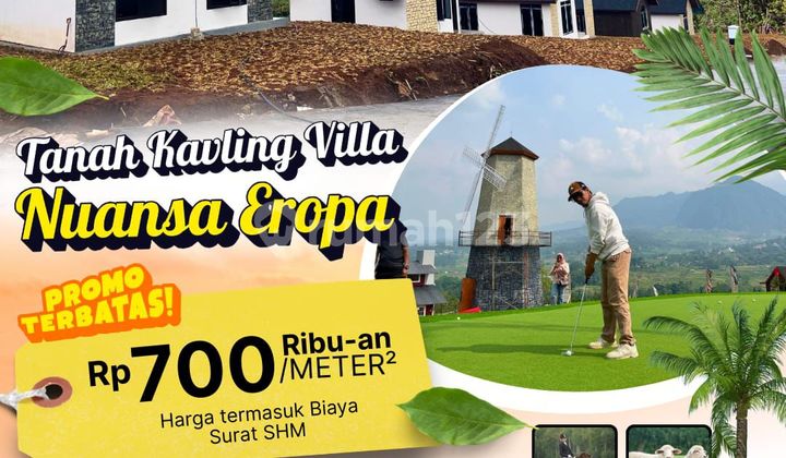 Tanah Kavling Puncak Dekat Villa Khayangan Sukamakmur Puncak 2 Bogor