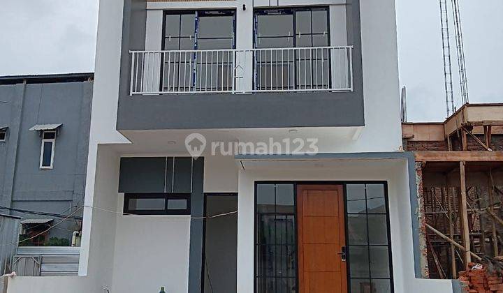 Dijual rumah 2 lantai minimalis di jatibening kota bekasi 1