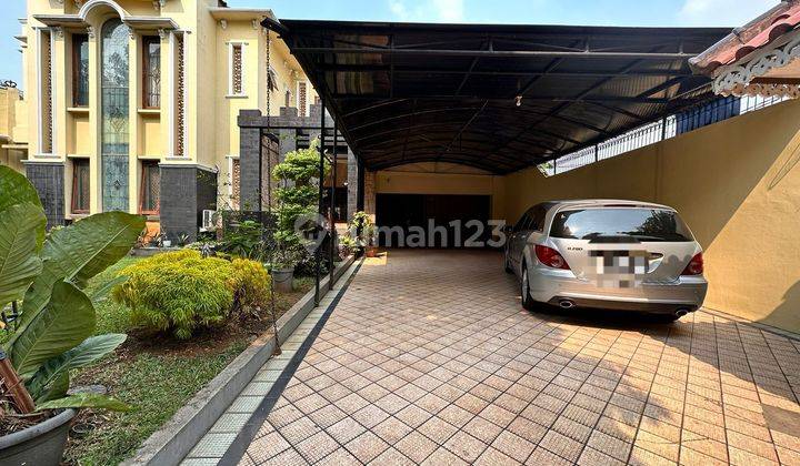 Dijual Tanah bonus rumah mewah di komplek billymoon pondok kelapa 1