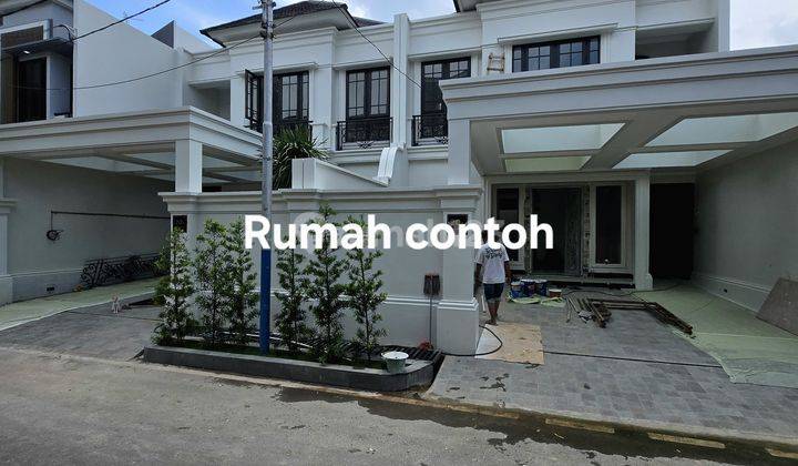 Rumah Desain Modern Lokasi Strategis Di Cempaka Putih Jakarta 1