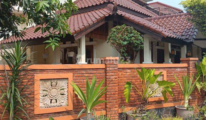 Rumah Joglo Cantik Asri & Nyaman Di Komplek Pondok Gede  2