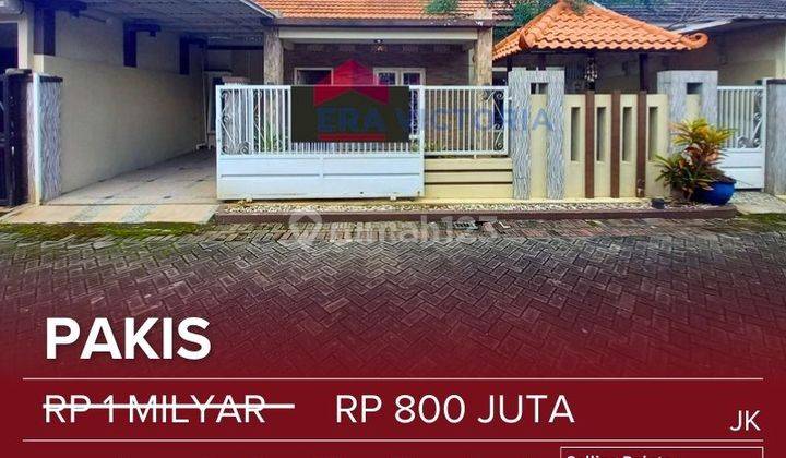 Dijual Rumah Bagus Siap Huni Harga Murah Di Lokasi Strategis Semi Furnished Dekat Dengan Exit Tol Pakis 1