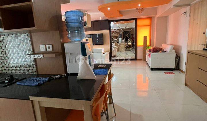 2 unit gandeng full furnish apartemen green bay Pluit Jakarta Utara tower B 2