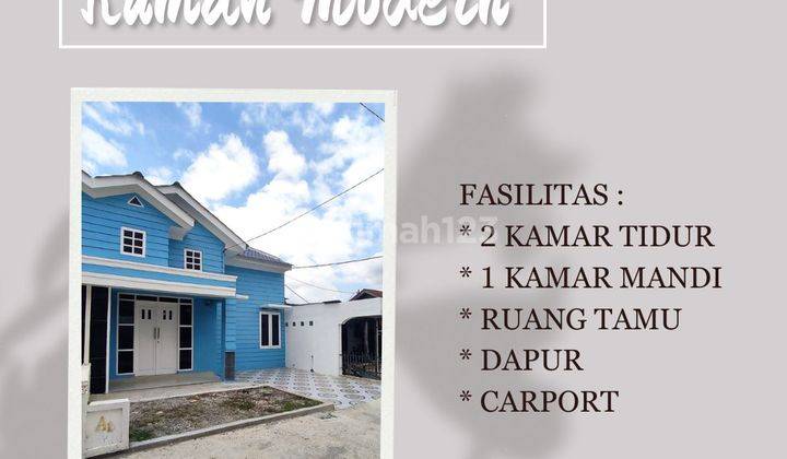 Hunian Minimalis Di Medan Helvetia Hanya 490jt 1