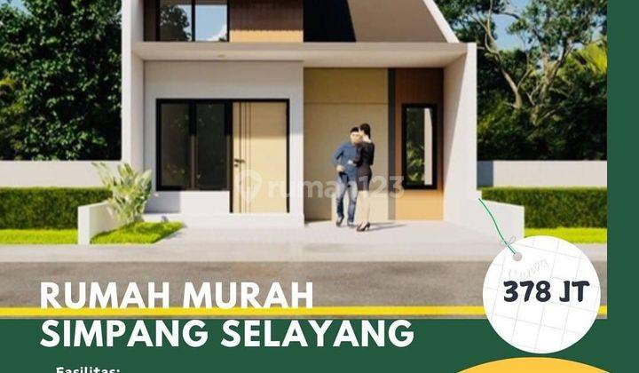 Rumah Baru 1lantai Cantik Lokasi Selayang, Promo 300jt'An  2