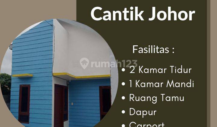 Rumah Ready Cantik Dan Murah Di Medan Johor 1