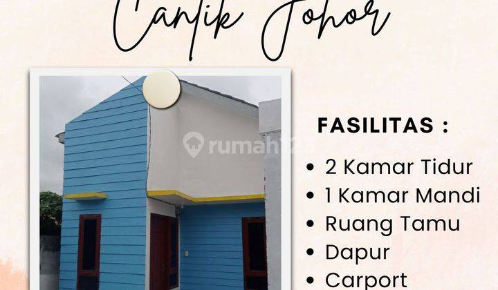 Rumah Ready Termurah Di Medan Johor Hanya 325jt 1