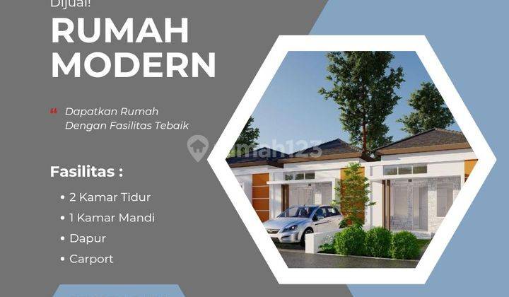 Dijual Rumah Modern Di Medan Sunggal Promo Cash Hanya 380jt 1