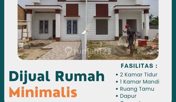 Hanya 300jt Sudah Bisa Dapat Rumah Minimalis Di Pinang Baris 1