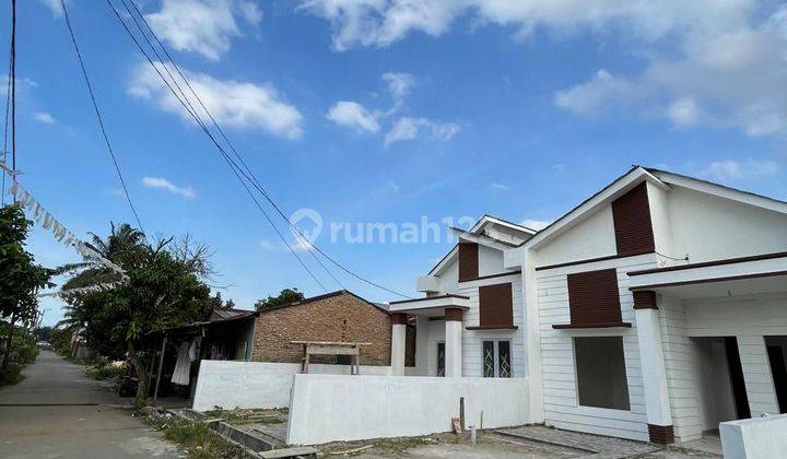 Rumah Baru 1lantai Ready Siap Huni  375jt, Lokasi Sunggal Dkt P.baris Rumah Di Jl.pinang Baris Shm Bagus 2