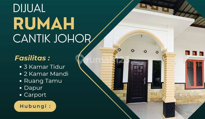 Rumah Ready 3 Kamar Tidur Di Medan Johor 1