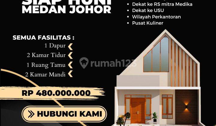 Rumah Ready 1lantai Siap Huni Cantik Johor Dekat Ke Citra Wisata Rumah Di Jl.eka Warni Johor Shm Bagus 2