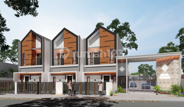 New 2-Story Indent House, Exclusive Modern Model, Good House Location on Ring Road at Jl. Pendidikan No.5, Tanjung Rejo, Medan Sunggal, Medan City, North Sumatra, Indonesia, 20122, Medan Sunggal with SHM (Certificate of Ownership)