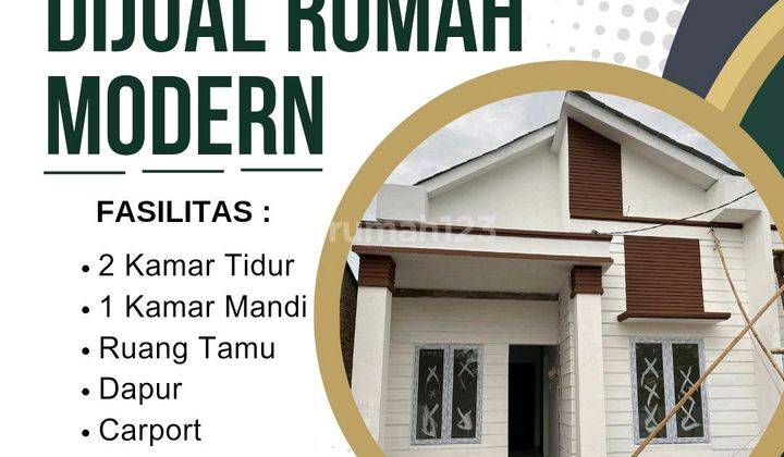 Dijual Rumah Minimalis Dan Modern Promo Cash 390jt  1