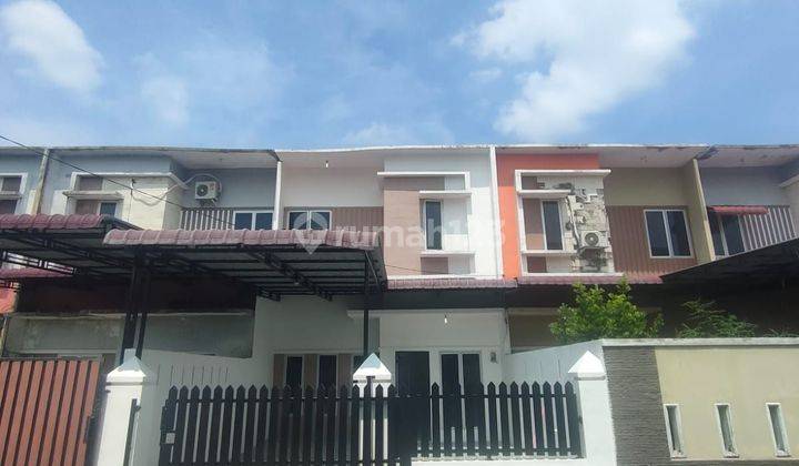 Rumah 2lantai Secondary Siap Huni Cantik, Lokasi Sunggal P.baris  1