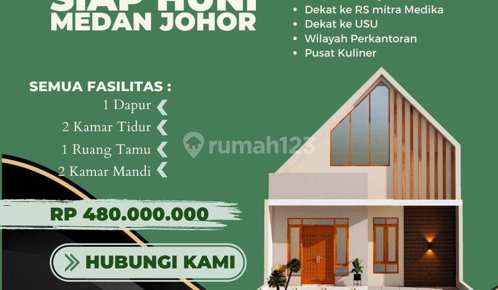 Rumah Ready 1lantai Siap Huni Cantik Johor Dekat Ke Citra Wisata Rumah Di Jl.eka Warni Johor Shm Bagus 2