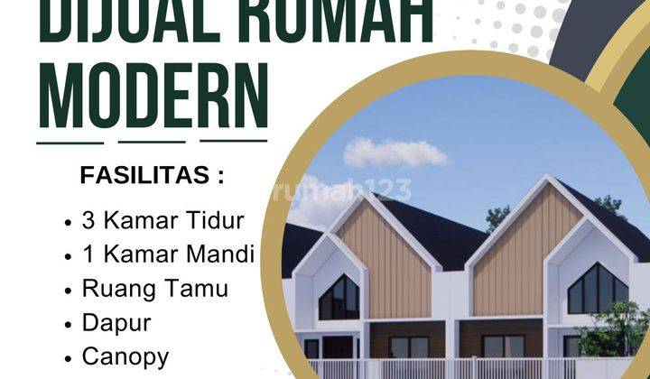 Hunian Minimalis 1 Lantai Di Padang Bulan 1