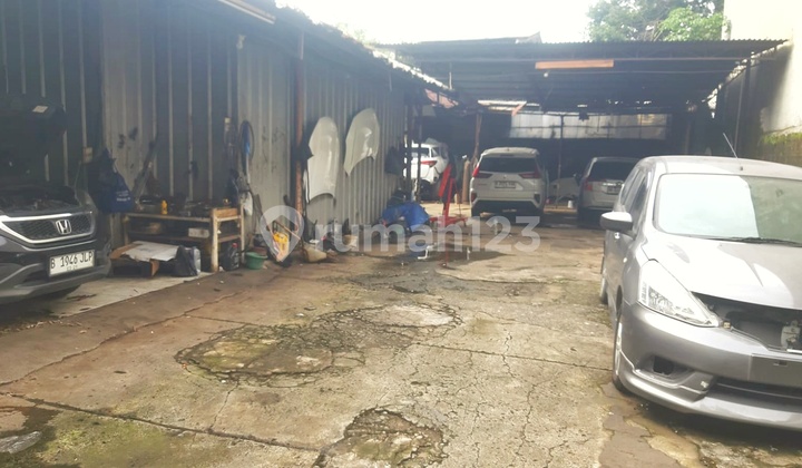 Tanah Beserta Bengkel di Duren Sawit Jakarta Timur