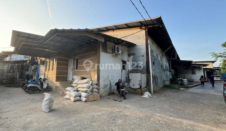 Gudang Ex Pabrik Garment Laundry Ada Mess Karyawan di Bekasi Utara 1