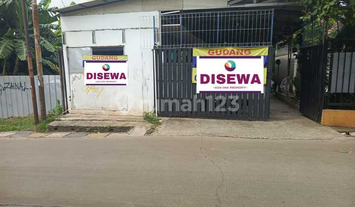 Gudang 1 1/2 Lantai Dekat Toll Di Jati Asih Bekasi Kota