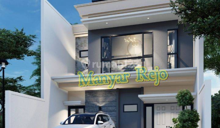 Rumah Minimalis Gress 2LT Tengah Kota di Manyar Surabaya Timur 2