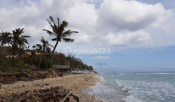 Tanah Komersial Los Pantai Beachfront di Nusa Penida Bali 1