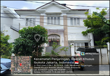 Rumah Murah 2Lt di Jl Pluit Utara 7,Pluit,Jaringan,Jakut