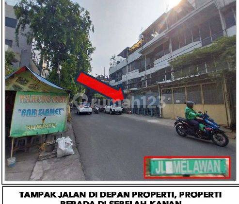 Ruko Murah 4lt di Jl Pangeran Jayakarta,melawan,mangga Dua 2