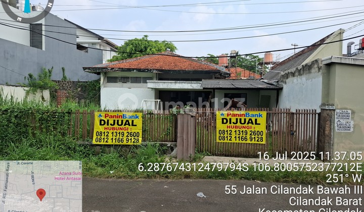 Rumah Tua Murah Butuh Renovasi di Jl Cilandak Bawah 5,Cilandak