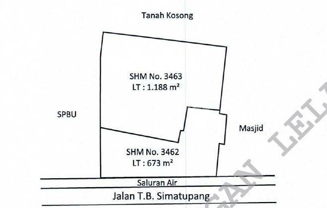 Tanah Murah di Jl Tb Simatupang,cilandak Timur,pasar Minggu 2