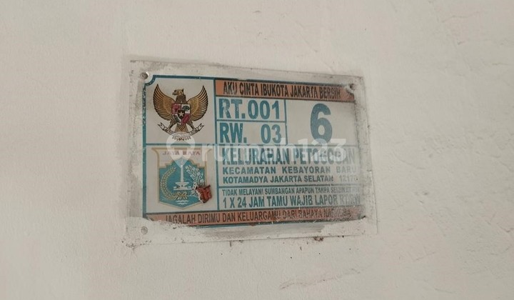 Rumah Murah Bgt 2Lt di Jl Pulo Raya 3,Gang Langgar,Petogogan Rumah Murah Bgt 2Lt di Jl Pulo Raya 3,Gang Langgar,Petogogan