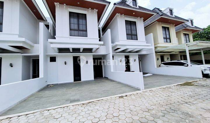 Rumah Cluster Desain Eropa Clasic Free Biaya Dan Pajak Di Pd Gede 2