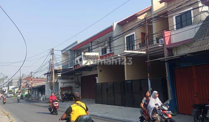 Rumah Ruko Pinggir Jalan Lokasi Ramai Cocok Buat Dagang / Inves 1