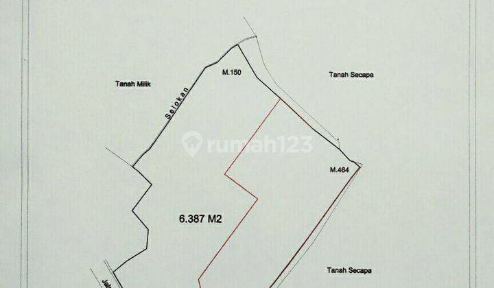 Tanah Luas Strategis di Pusat kota Sukabumi  2