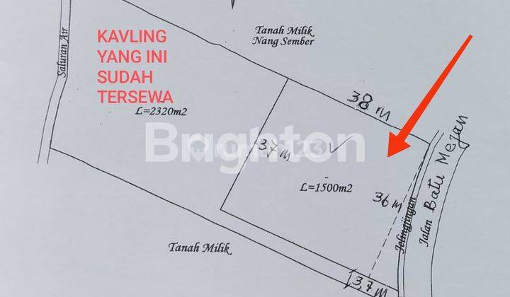 Tanah 15 Are Canggu leasehold 1