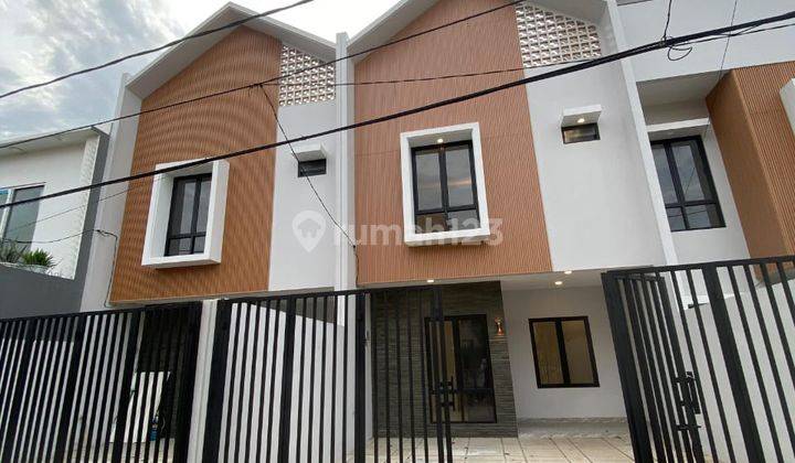 Dijual Rumah Konsep Scandinavian Kavling Dki Meruya 1