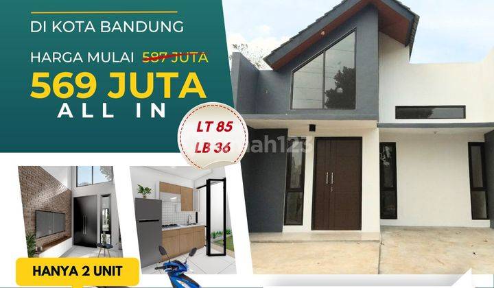 Jual Rumah MURAH Perumahan Cilengkrang Cipadung Cibiru Bandung Timur Dekat Menuju Tol Cileunyi 1