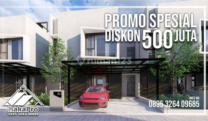 JUAL RUMAH DI SAYAP DAGO BANDUNG | RUMAH DIJUAL DI DAERAH DAGO BANDUNG CISITU | PROMO DAHSYAT DISKON 500JUTA FREE KITCHEN SET PERUMAHAN KAWASAN ELITE BANDUNG 2 LANTAI PLUS ROOFTOP 1