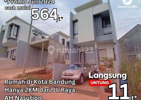 RUMAH DIJUAL DI UJUNG BERUNG BANDUNG 2 LANTAI MURAH BARU 3KT PROMO 1 UNIT TERAKHIR DEKAT PUSAT KOTA 2