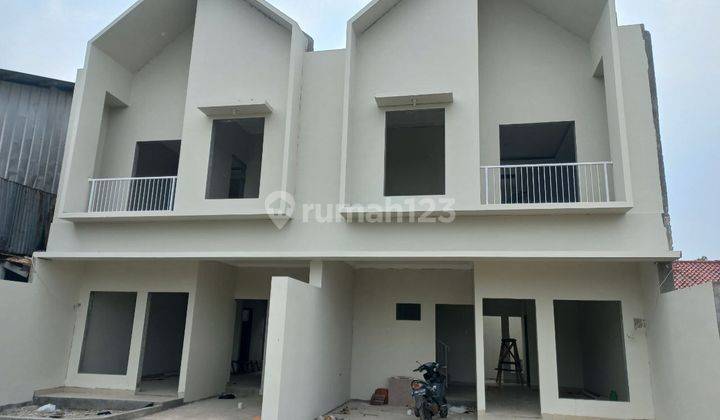 Jual Rumah Baru Murah 2LT Cipayung Depok Dkt Stasiun Ciyatam Dp 0 2